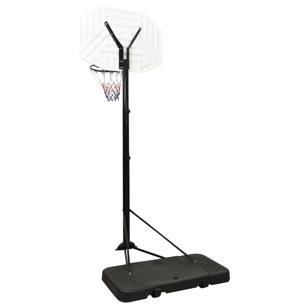 Basketball stand white 258-363 cm polyethylene