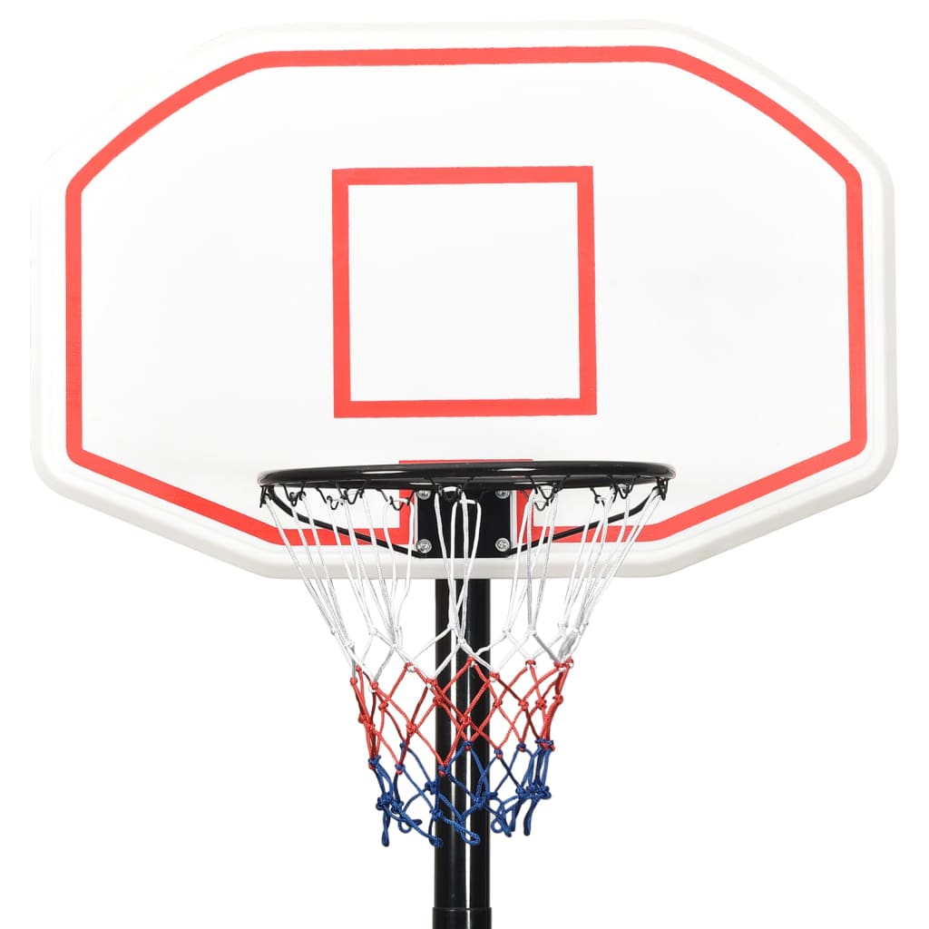Basketball stand white 258-363 cm polyethylene