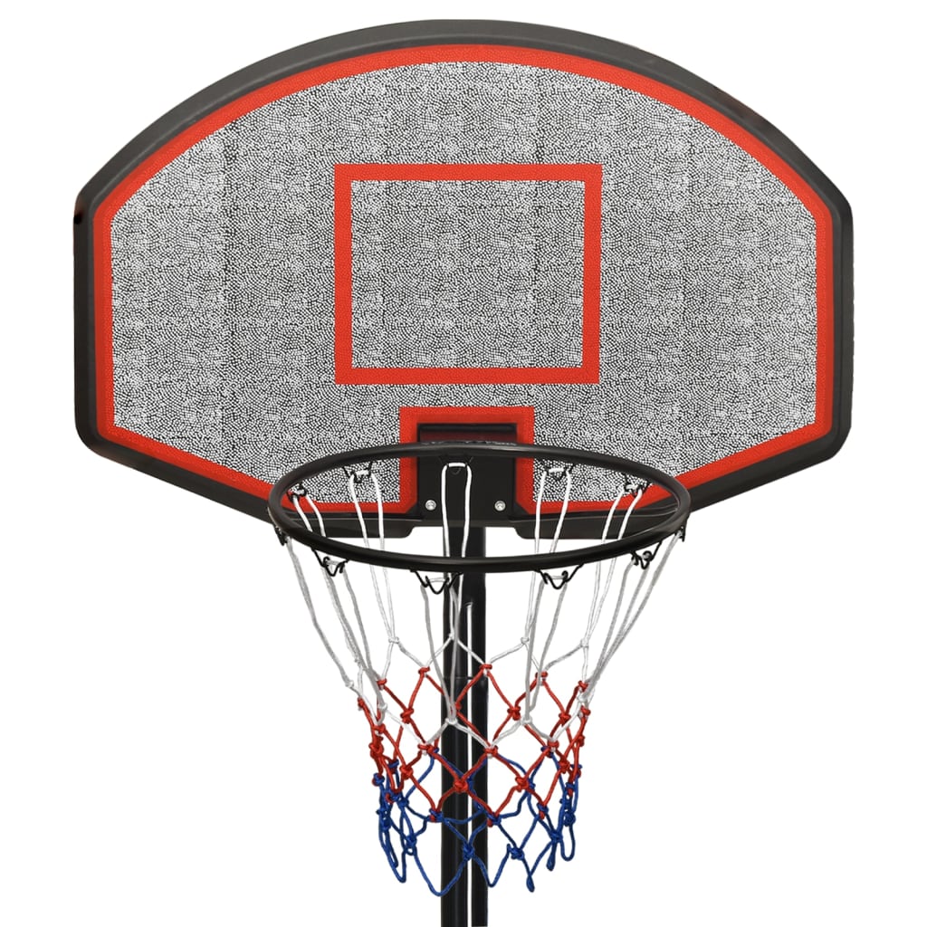 Basketball stand black 237-307 cm polyethylene