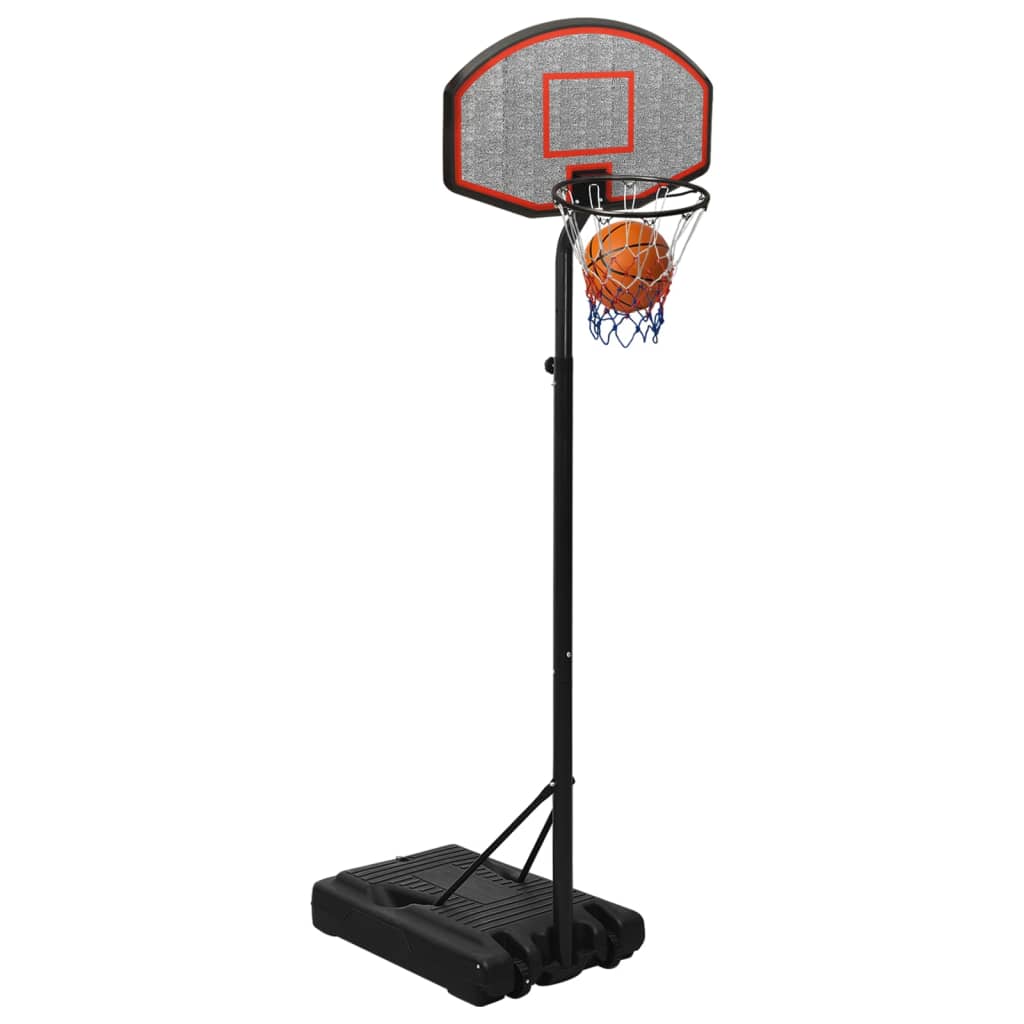 Basketball stand black 237-307 cm polyethylene