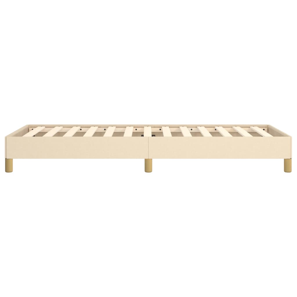 Bettgestell ohne Matratze Blau 90x190 cm Stoff