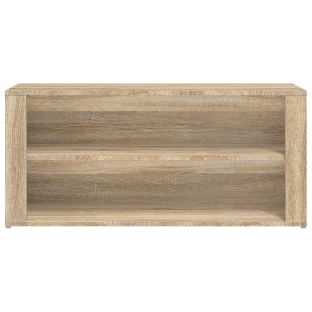 Étagère à chaussures chêne Sonoma 100x35x45 cm en bois