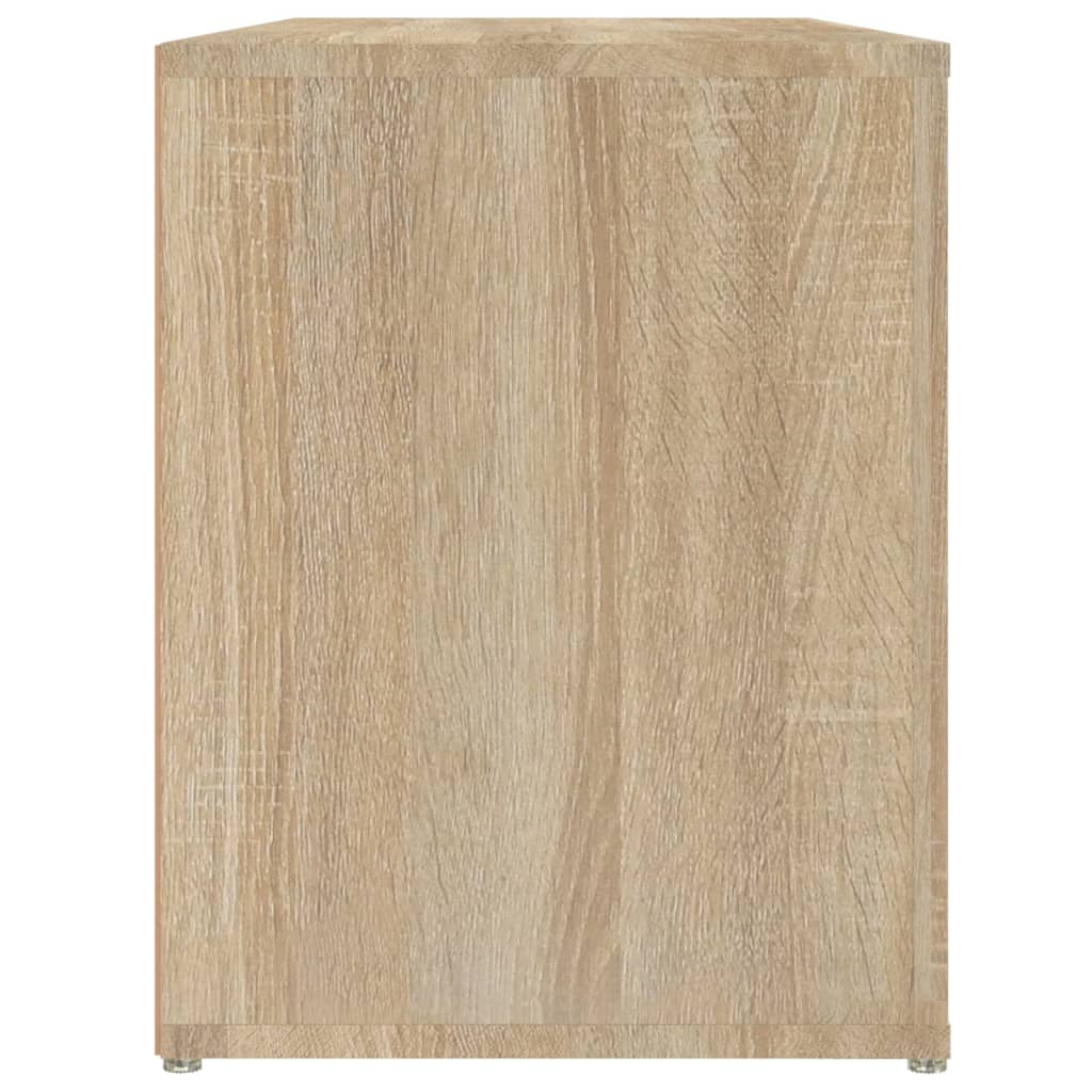 Étagère à chaussures chêne Sonoma 100x35x45 cm en bois