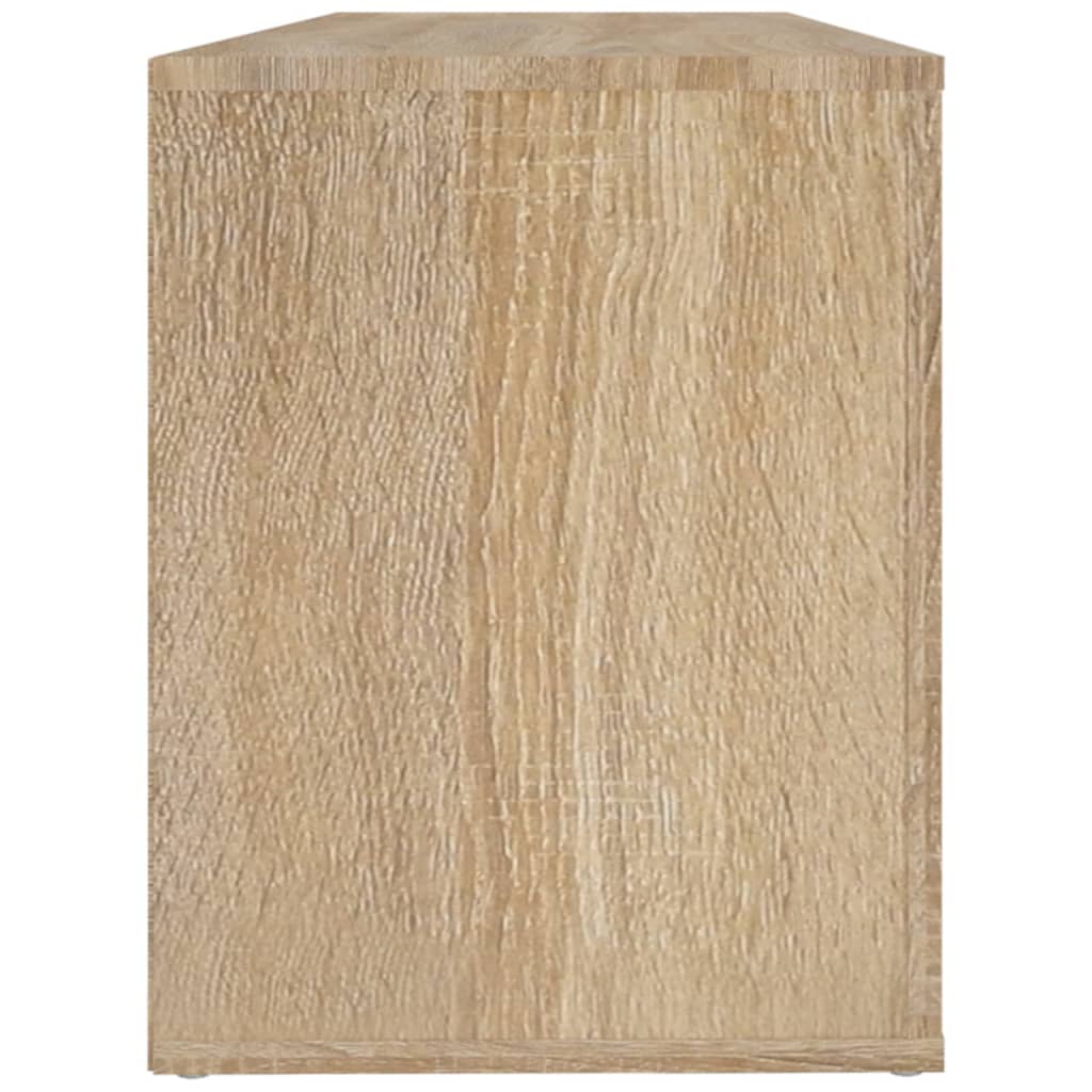 Étagère à chaussures chêne Sonoma 100x35x45 cm en bois