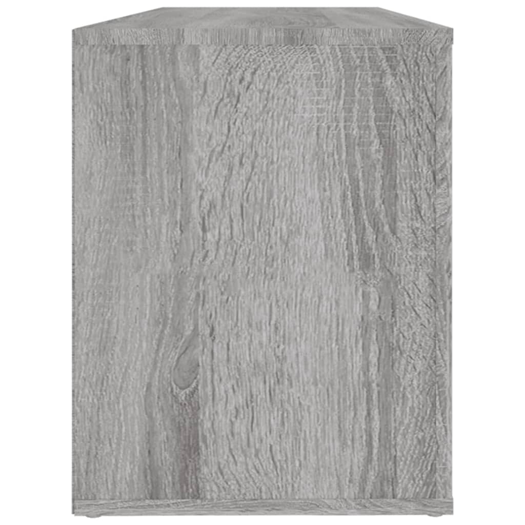 Étagère à chaussures gris Sonoma 100x35x45 cm en bois
