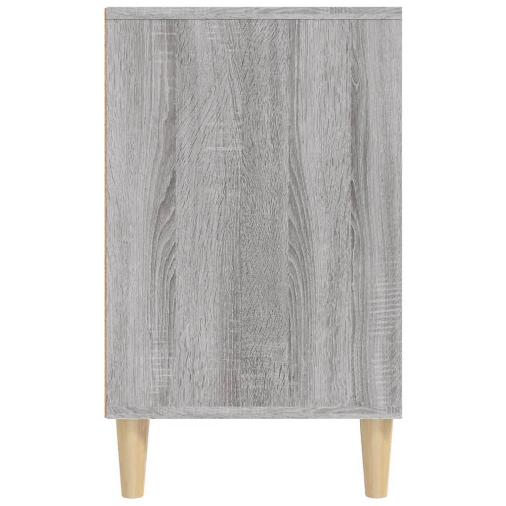 Étagère à chaussures gris Sonoma 102x36x60 cm en bois