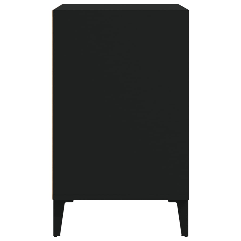 Étagère à chaussures noir 102x36x60 cm en bois