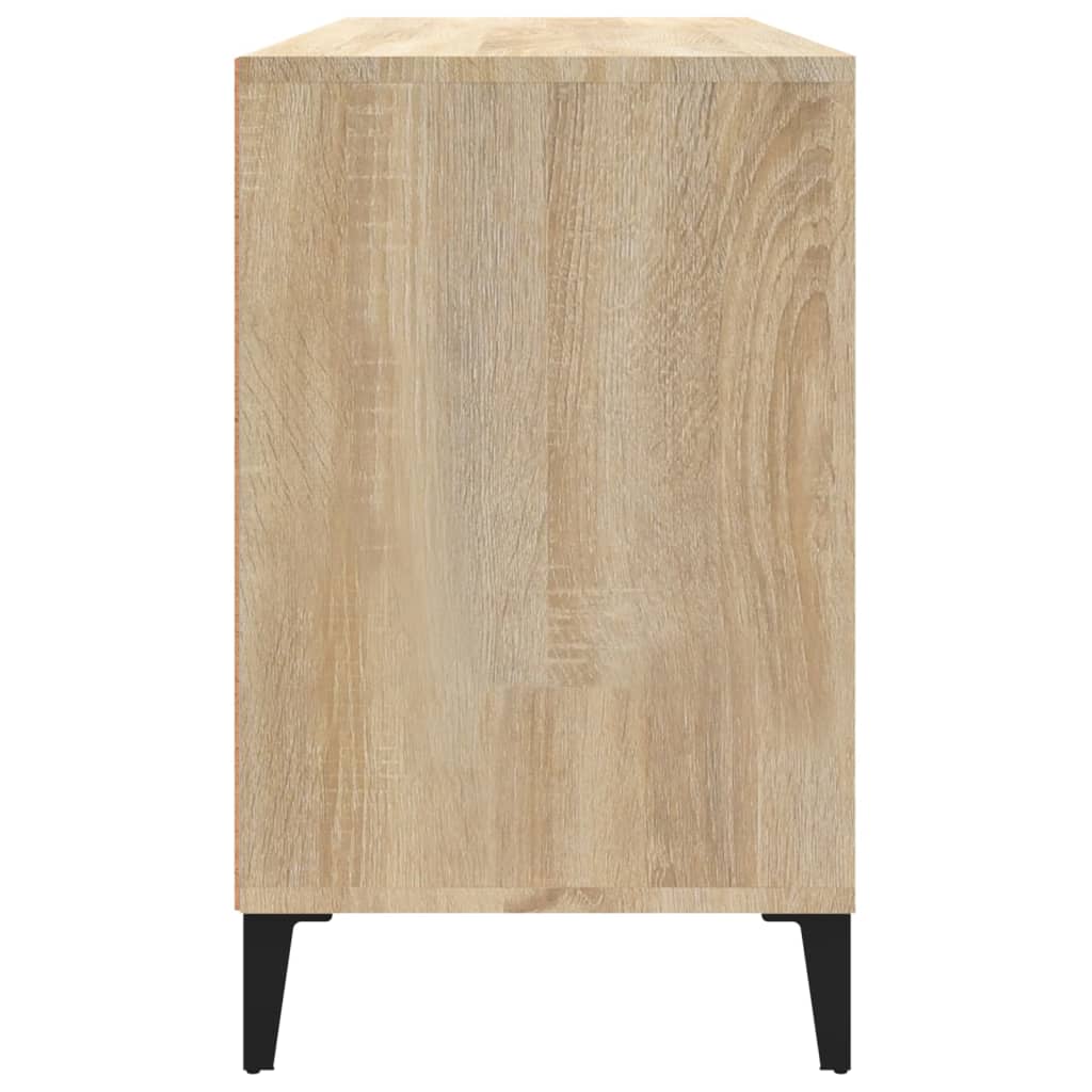 Étagère à chaussures chêne Sonoma 102x36x60 cm en bois
