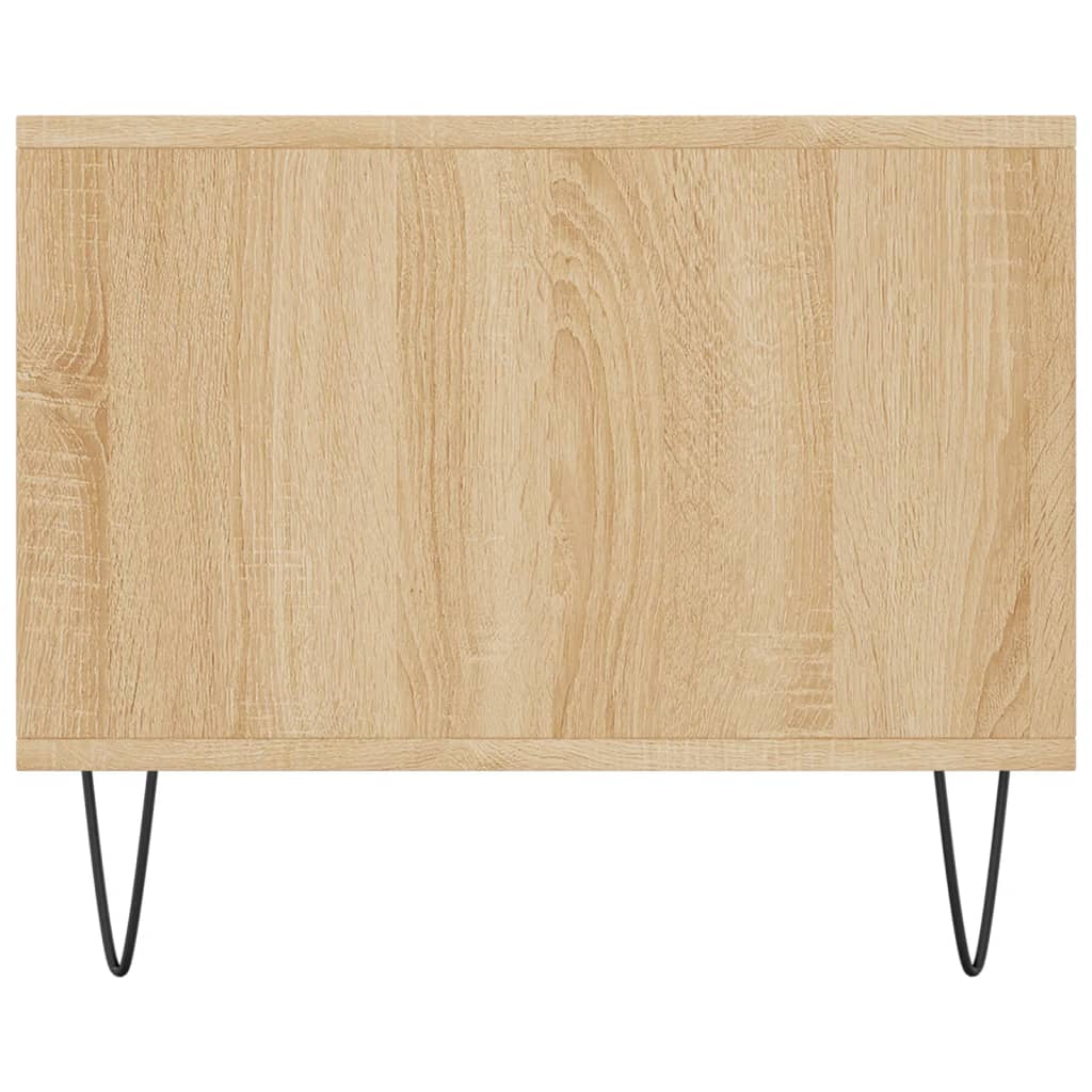 Coffee table Sonoma oak 90x50x40 cm made of wood