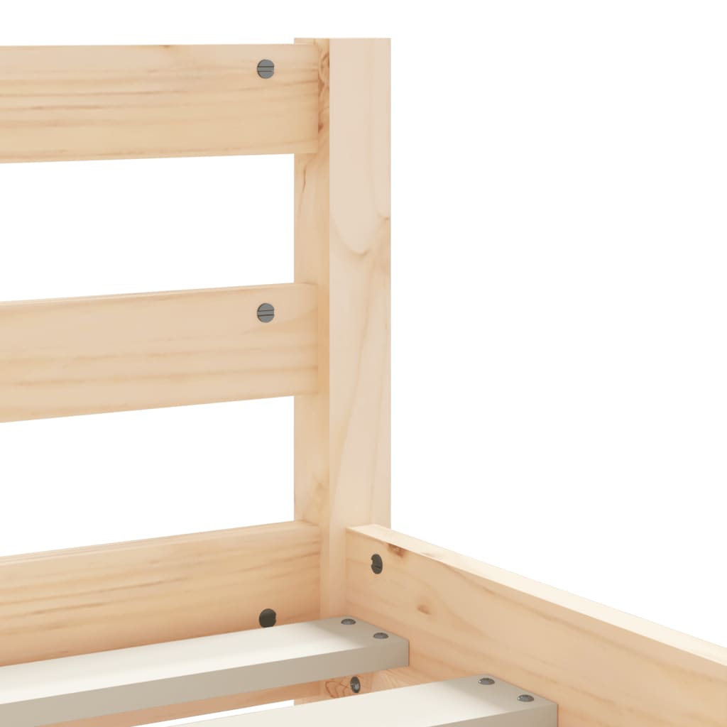 Children's bed with drawers 90x190 cm solid pine wood