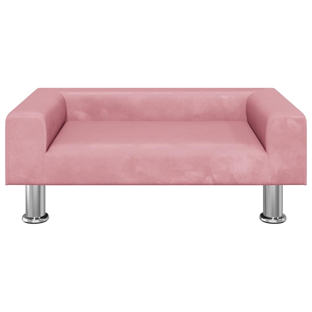 Kindersofa Rosa 70x45x26,5 cm Samt