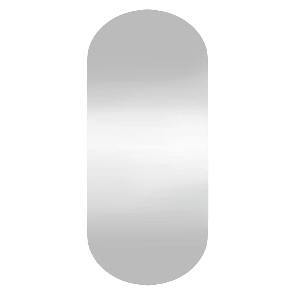 Miroir mural 30x70 cm verre ovale