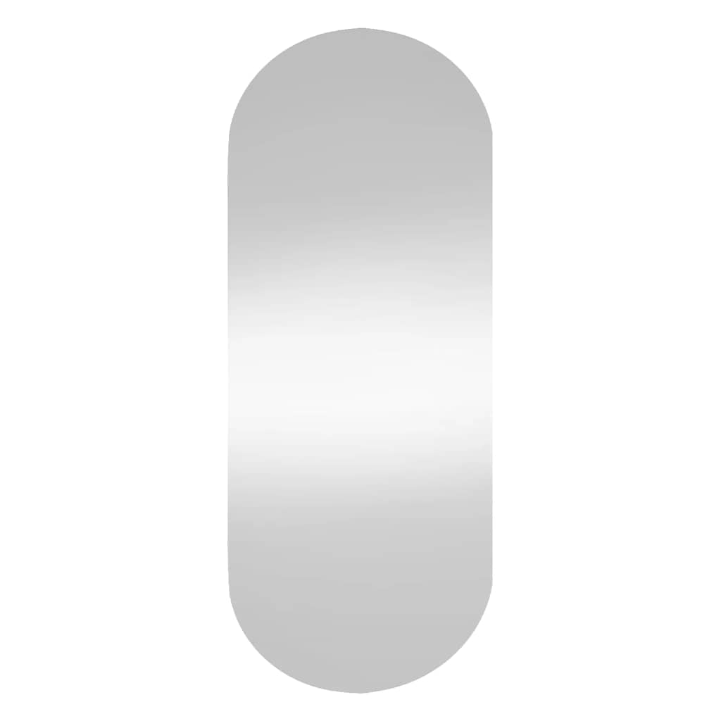 Miroir mural 35x80 cm verre ovale