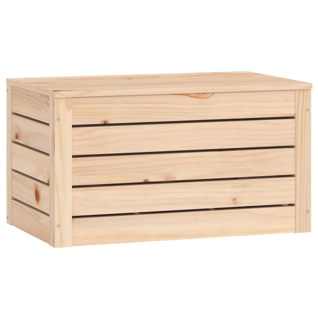 Coffre 59,5x36,5x33 cm en bois de pin massif