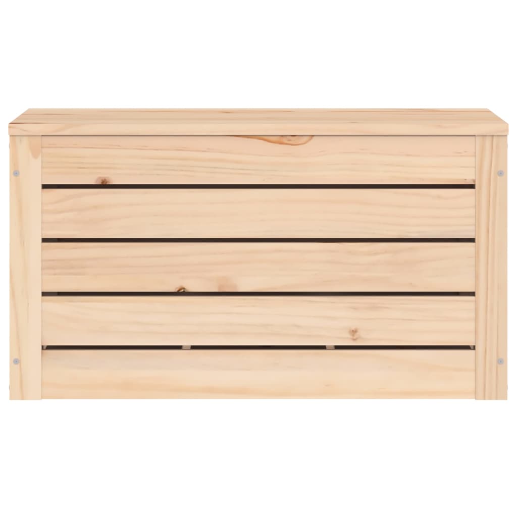 Coffre 59,5x36,5x33 cm en bois de pin massif