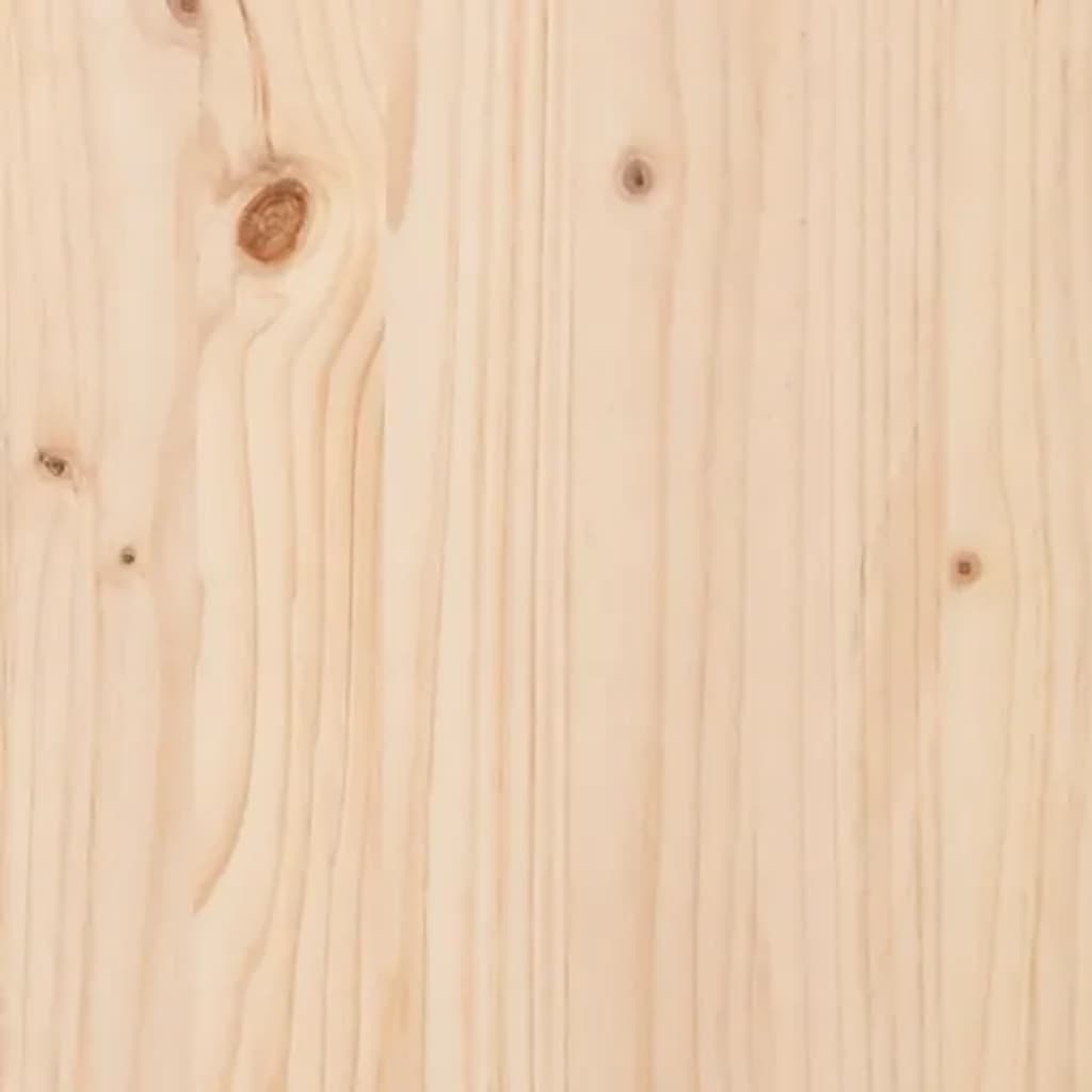 Coffre 59,5x36,5x33 cm en bois de pin massif