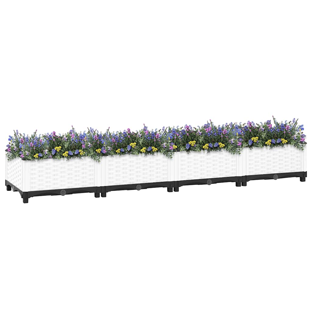 Raised bed 160x40x23 cm polypropylene