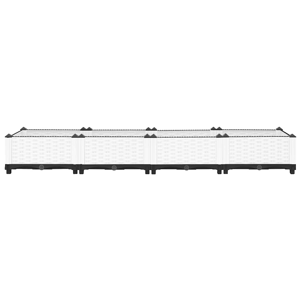 Raised bed 160x40x23 cm polypropylene