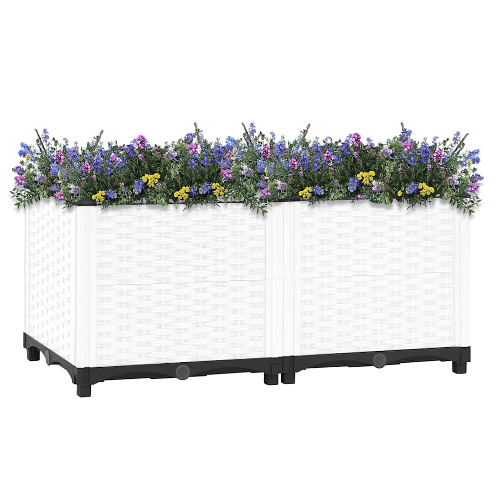 Hochbeet 80x40x38 cm Polypropylen