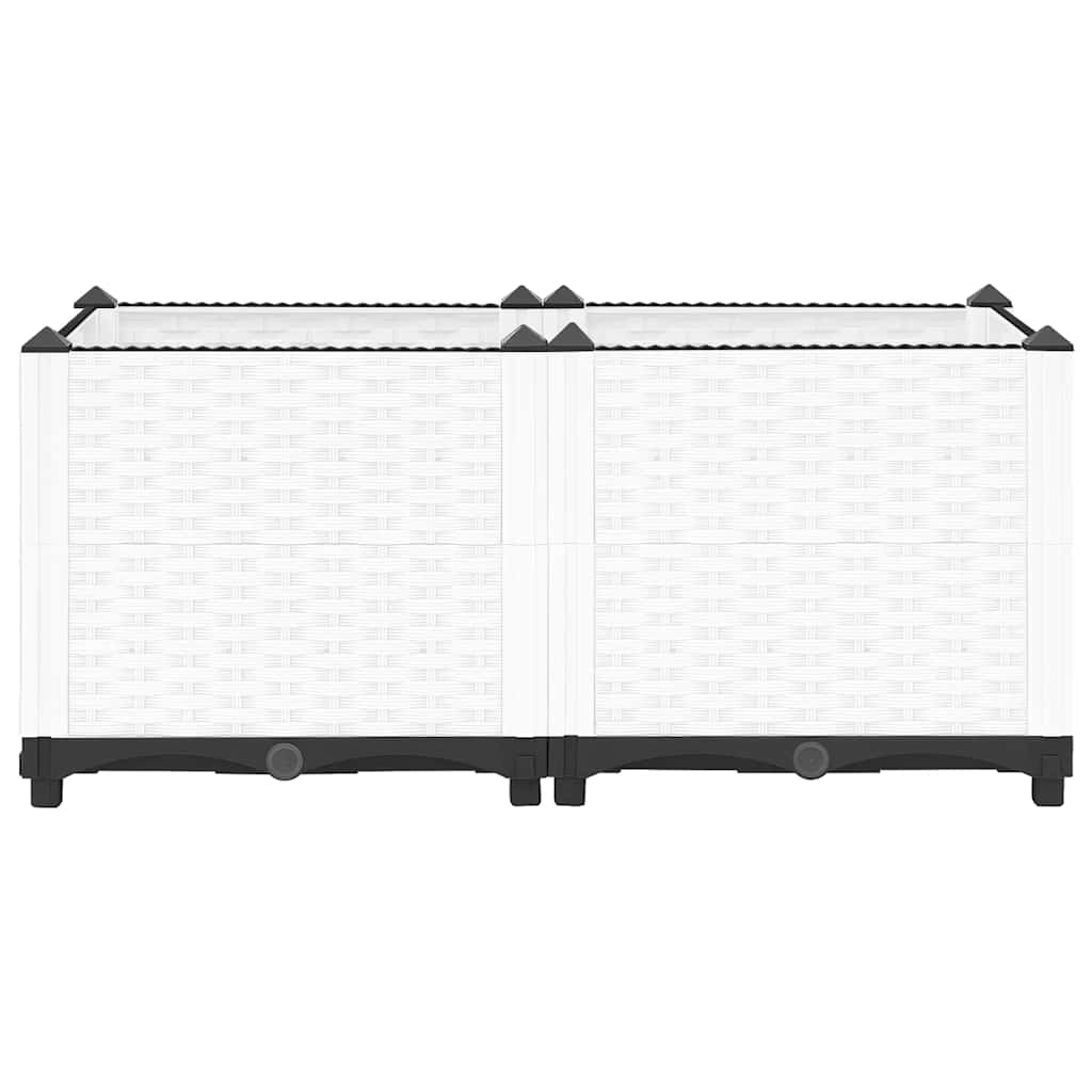 Hochbeet 80x40x38 cm Polypropylen