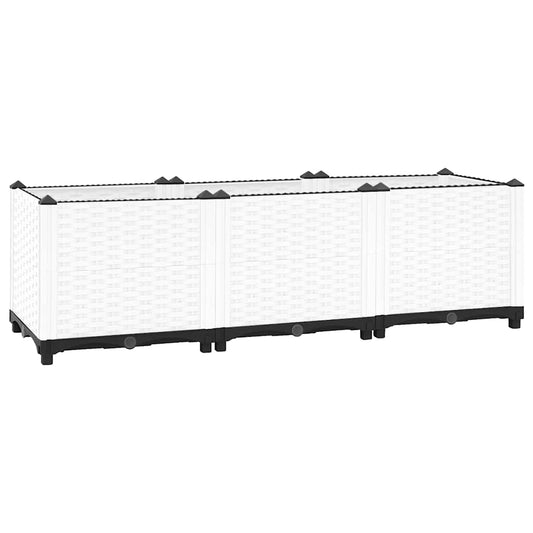 Raised bed 120x40x38 cm polypropylene
