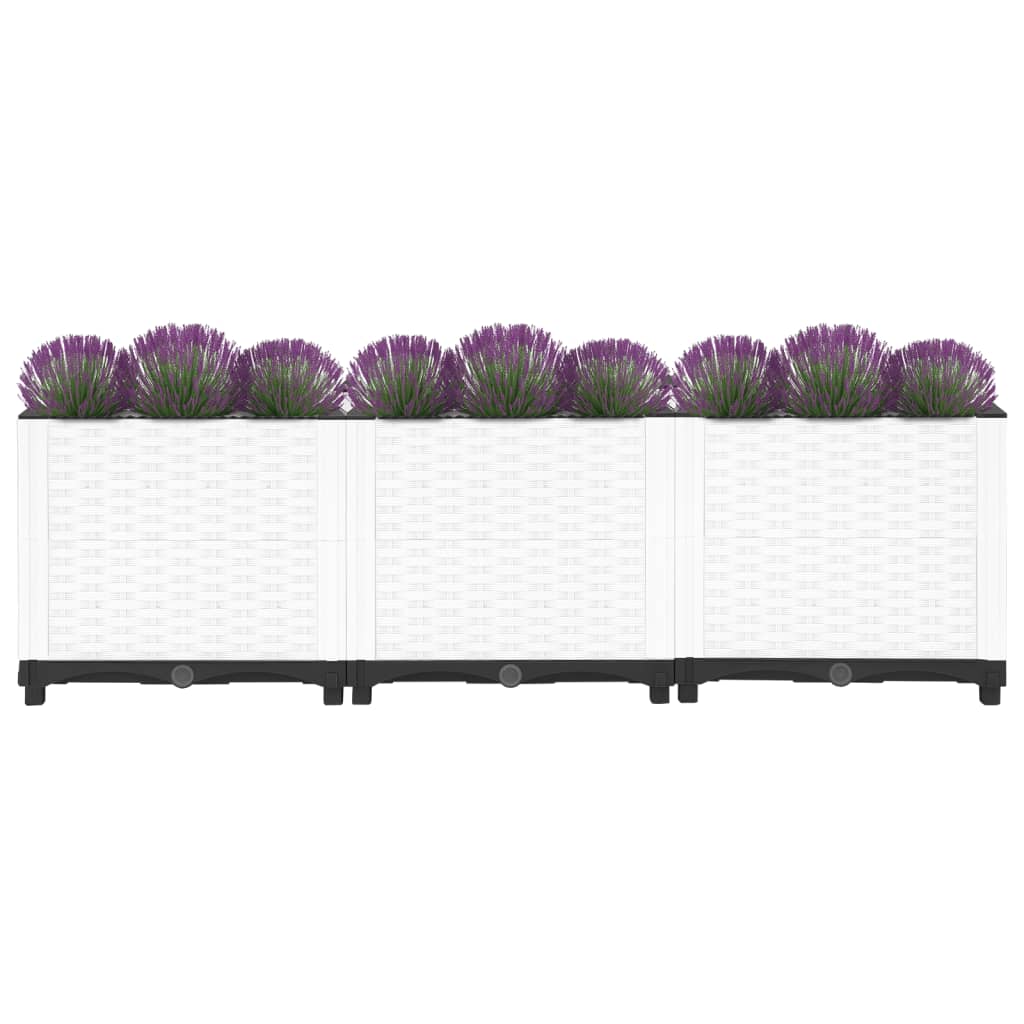 Raised bed 120x40x38 cm polypropylene