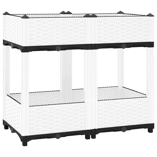 Raised bed 80x40x71 cm polypropylene