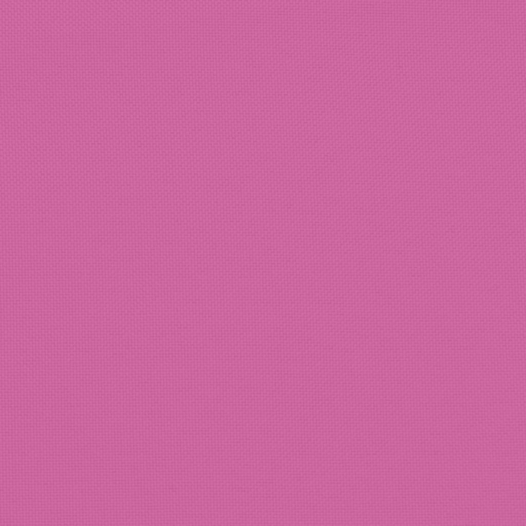 Coussins de chaise 4 pcs Tissu Oxford rose 50x50x7 cm