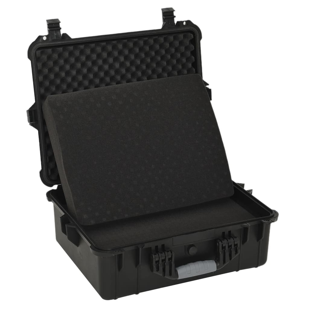 Valise de vol portable noire 55x43x21 cm PP