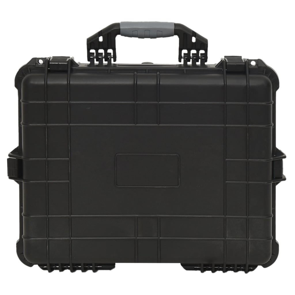 Valise de vol portable noire 55x43x21 cm PP