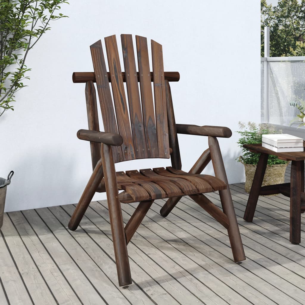 Garden chair 68x86x103 cm solid spruce wood