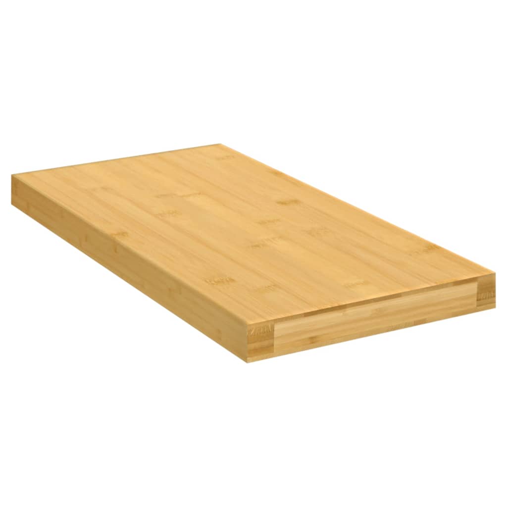 Wall shelf 40x20x2.5 cm bamboo