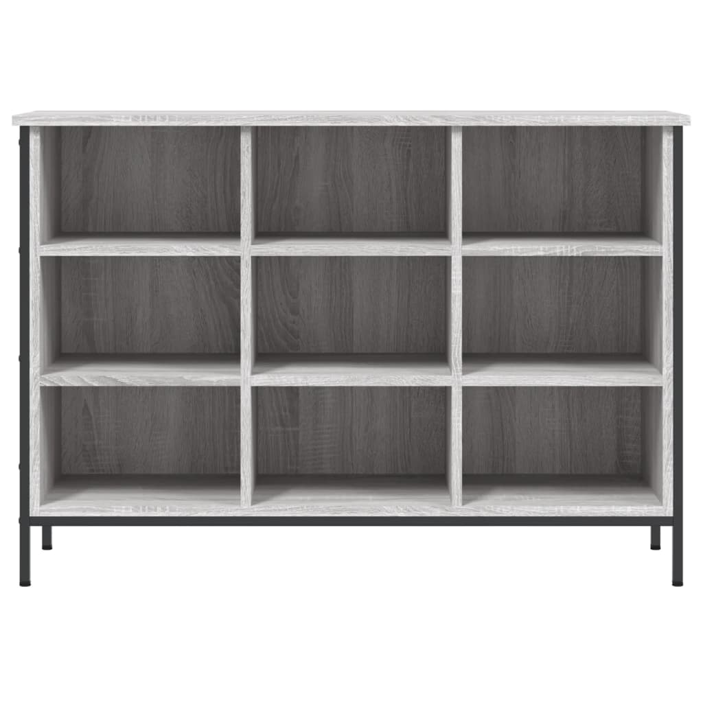 Étagère à chaussures gris Sonoma 100x35x70 cm en bois