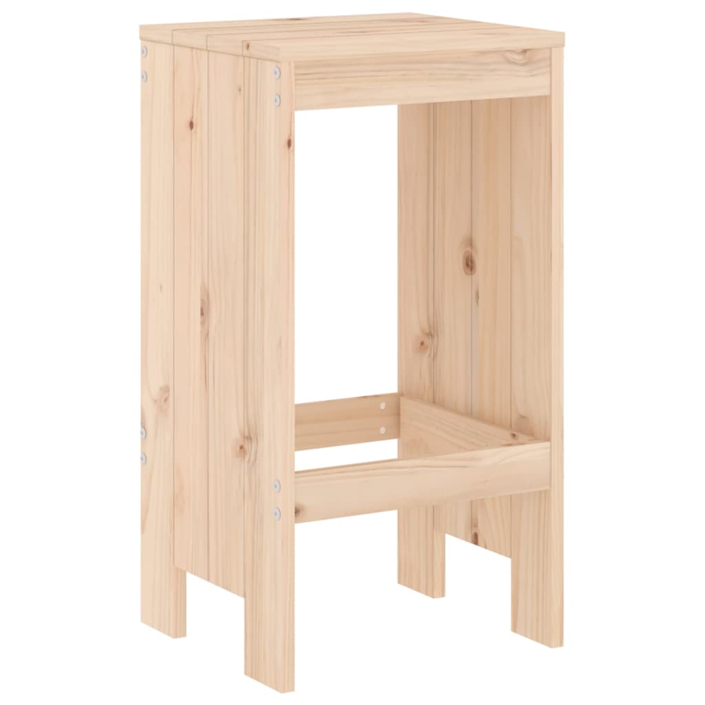 Bar stools 2 pcs. 40x36x75 cm solid pine wood
