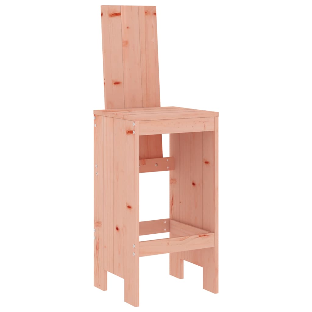 Bar stools 2 pieces 40x42x120 cm solid Douglas fir wood