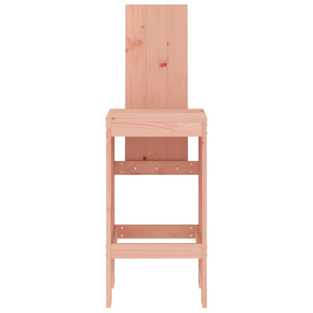 Bar stools 2 pieces 40x42x120 cm solid Douglas fir wood