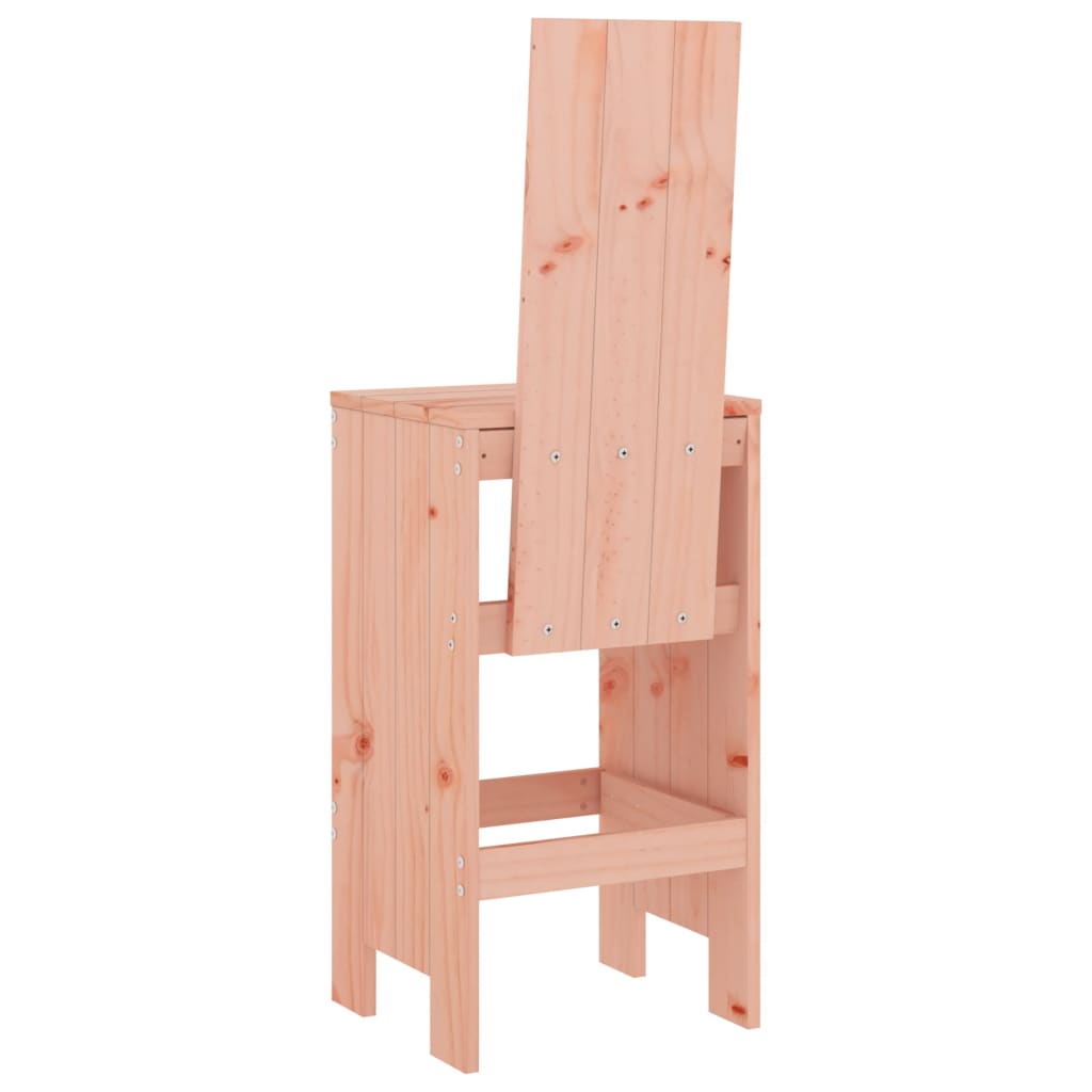 Bar stools 2 pieces 40x42x120 cm solid Douglas fir wood