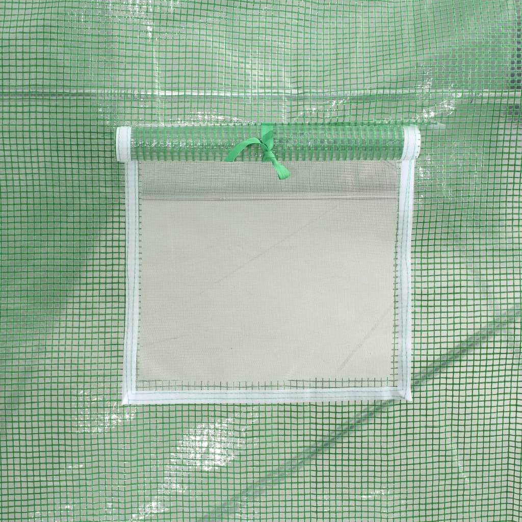 Greenhouse with steel frame Green 6 m² 3x2x2 m