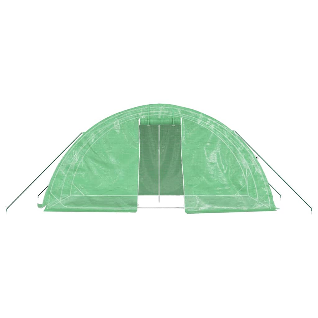 Greenhouse with steel frame Green 10 m² 5x2x2.3 m