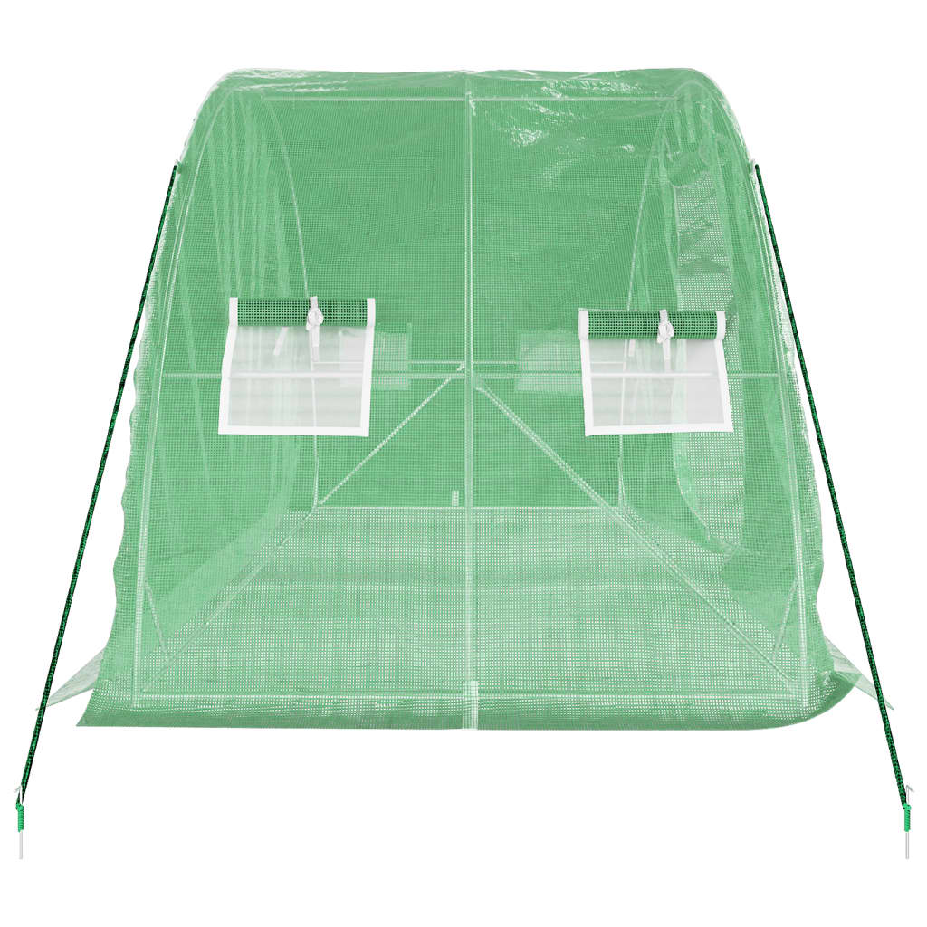 Greenhouse with steel frame Green 10 m² 5x2x2.3 m