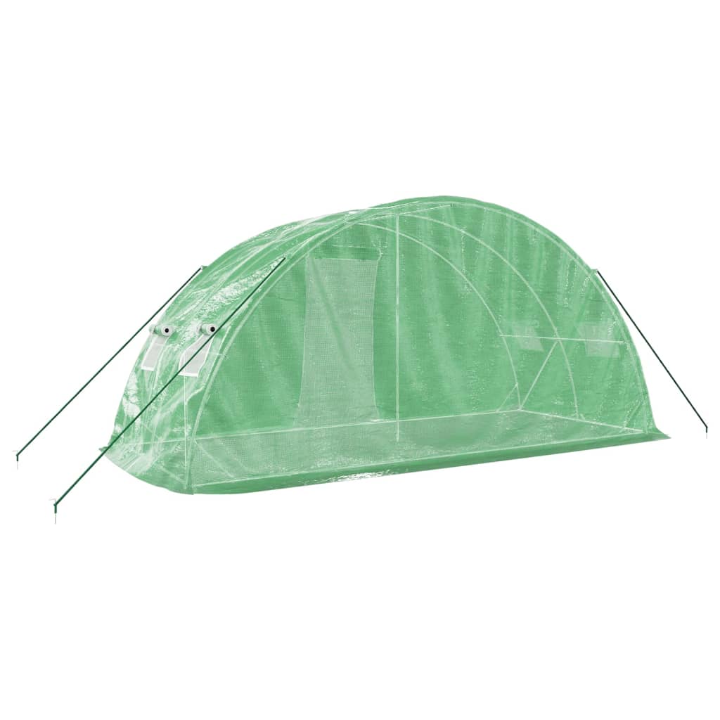 Greenhouse with steel frame Green 10 m² 5x2x2.3 m