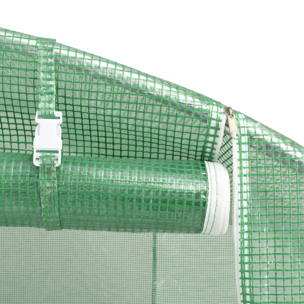 Greenhouse with steel frame Green 10 m² 5x2x2.3 m