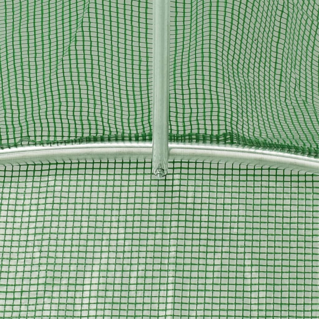Greenhouse with steel frame Green 10 m² 5x2x2.3 m
