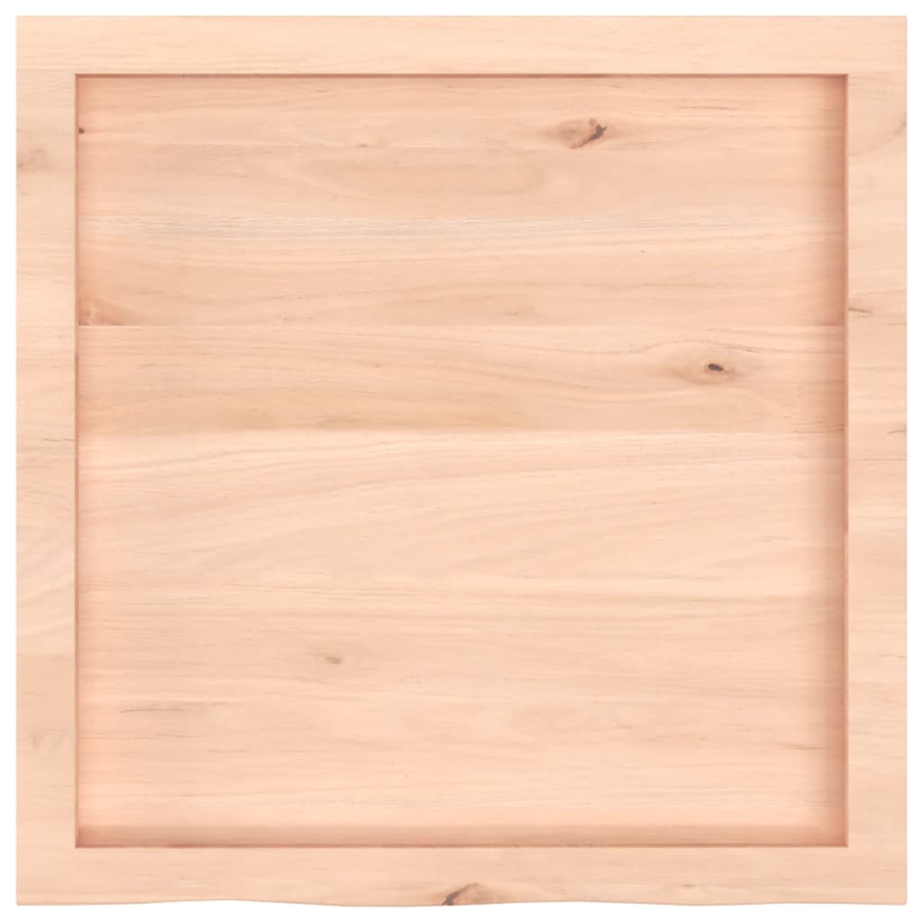 Etagère murale 60x60x(2-6) cm bois de chêne massif non traité