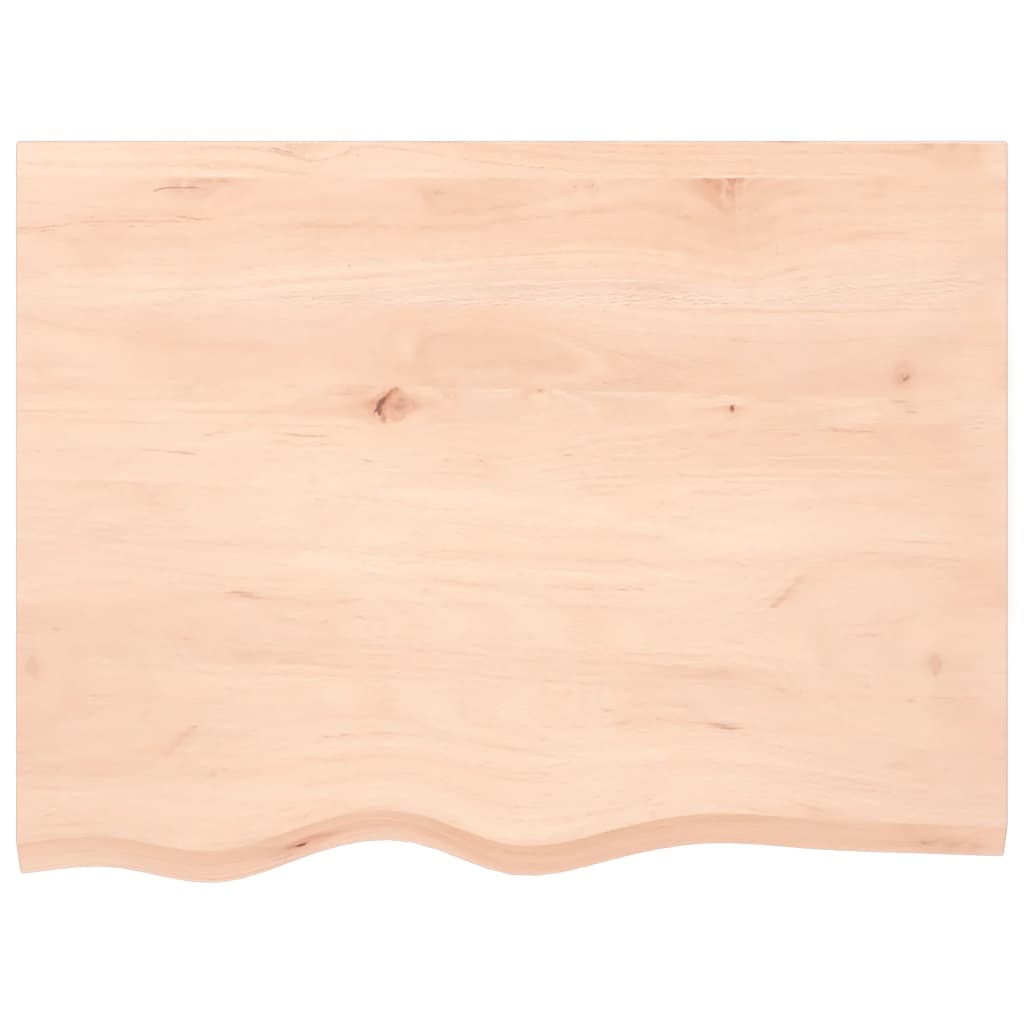 Etagère murale 80x60x2 cm bois de chêne massif non traité