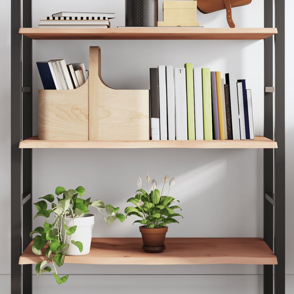 Etagère murale 80x60x2 cm bois de chêne massif non traité
