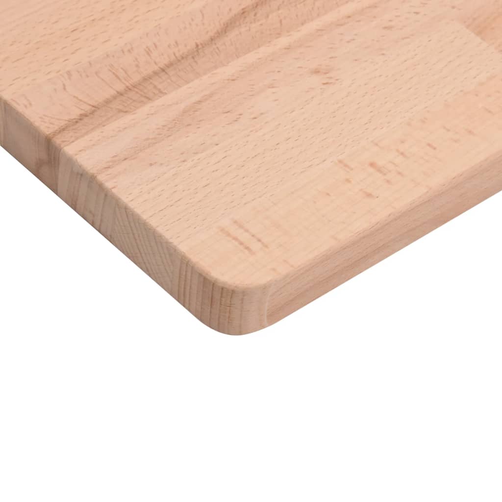Wall shelf 80x20x4 cm solid beech wood