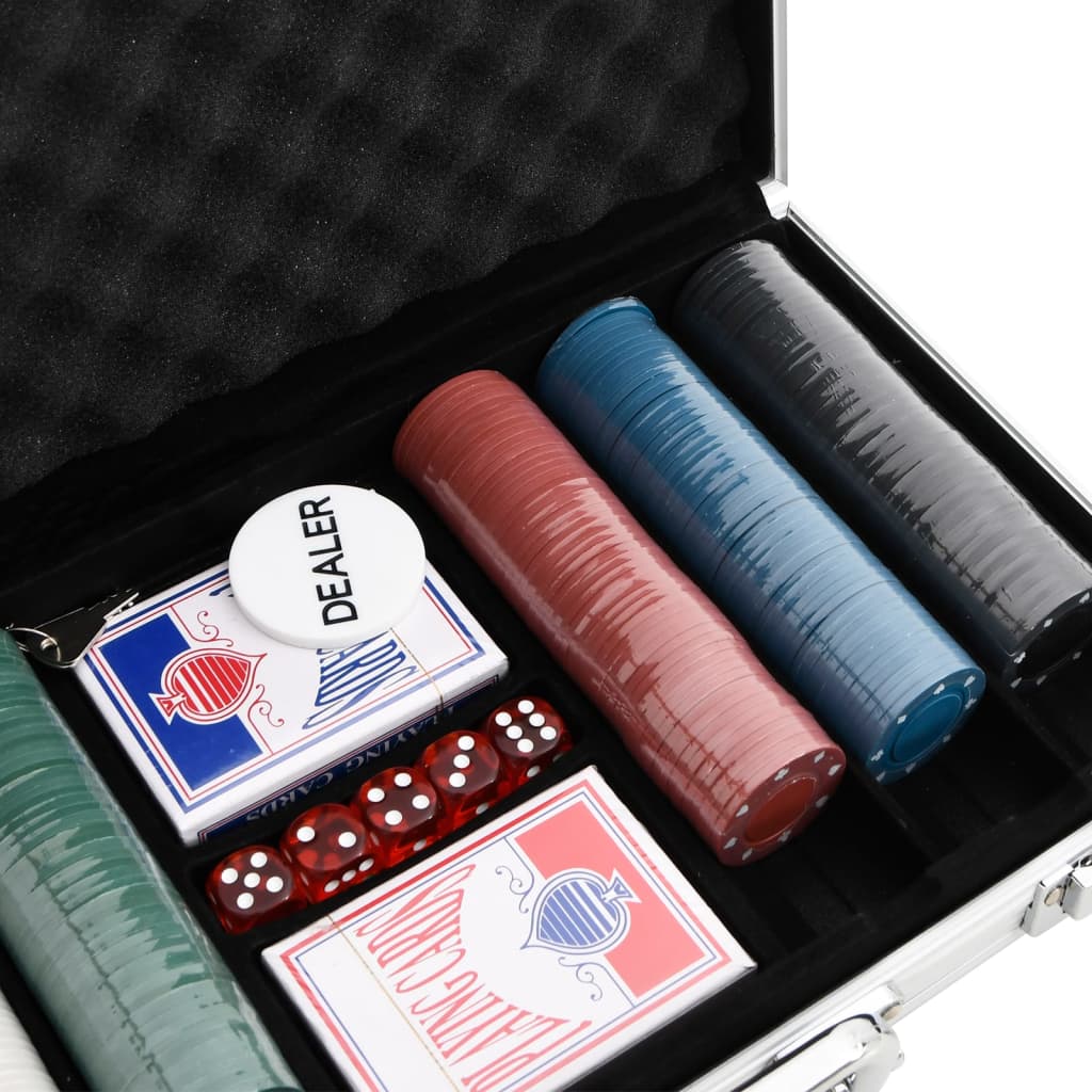 Poker chips set 300 pieces 4 g