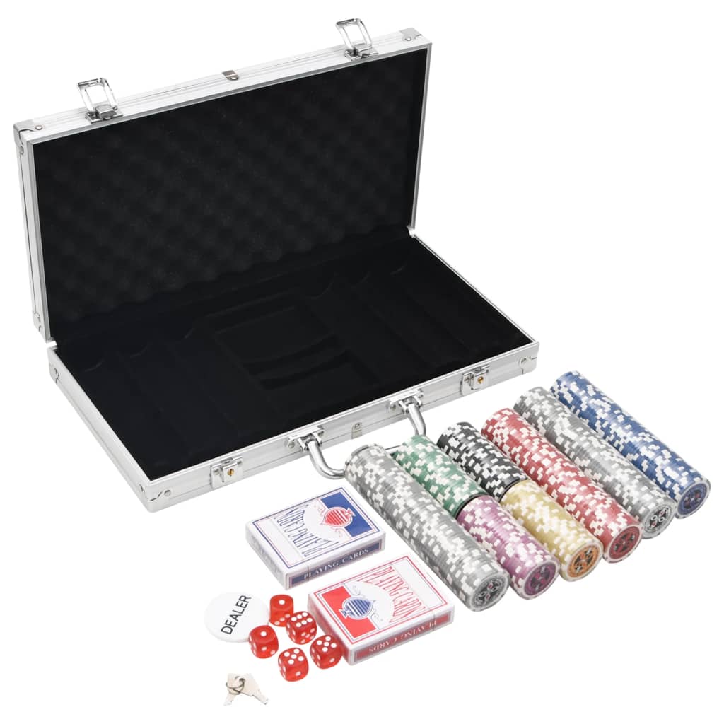 Poker chips set 300 pieces 11.5 g