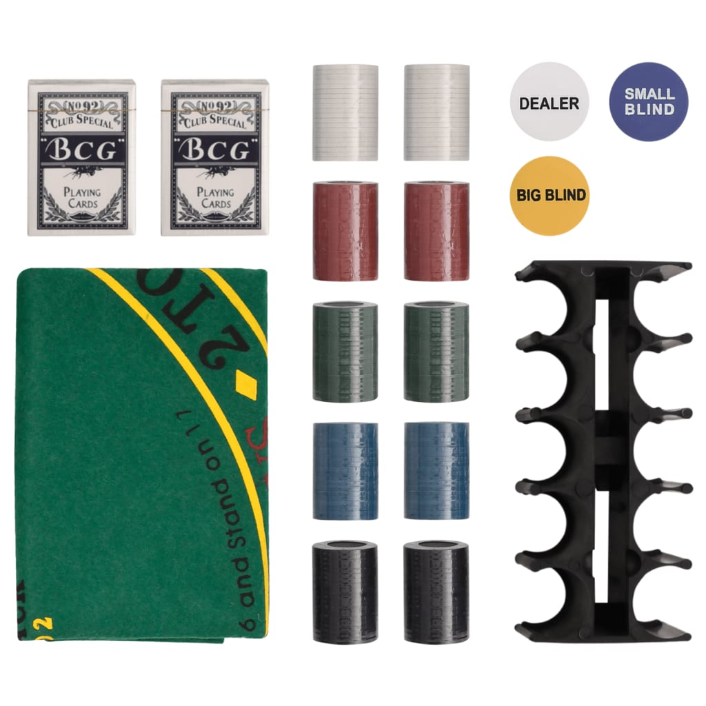 Poker chips set 200 pieces 4 g